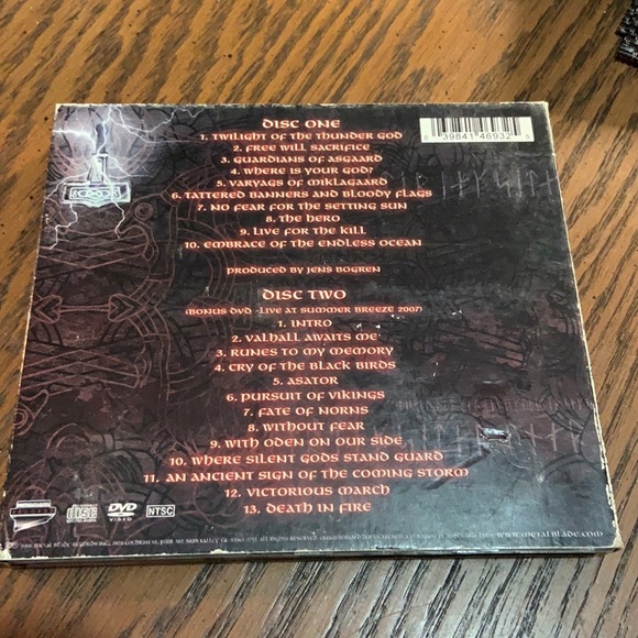 3 for $20| Amon Amarth Twilight of the Thunder God CD Viking melodic death metal - Picture 2 of 6